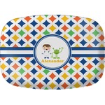 Boy's Astronaut Melamine Platter (Personalized)