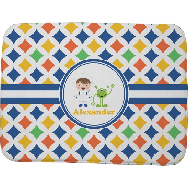 Boy's Astronaut Memory Foam Bath Mat 48 X 36