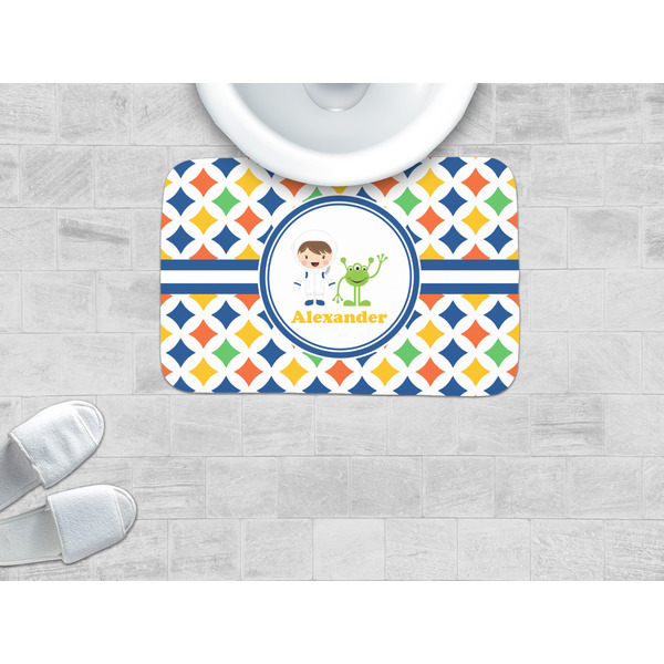 Boy's Astronaut Memory Foam Bath Mat - LIFESTYLE