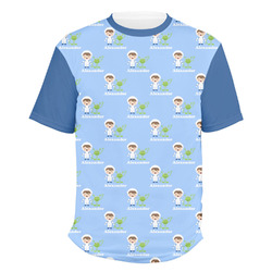 Boy's Astronaut Men's Crew T-Shirt (Personalized)