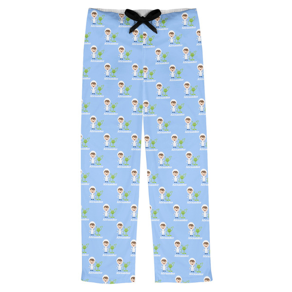 Custom Boy's Astronaut Mens Pajama Pants - 2XL (Personalized)