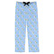 Boy's Astronaut Mens Pajama Pants - Flat