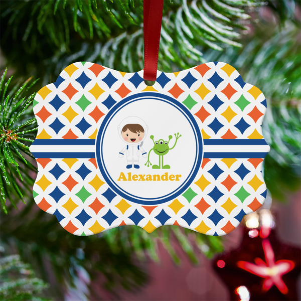 Boy's Astronaut Metal Benilux Ornament - Lifestyle