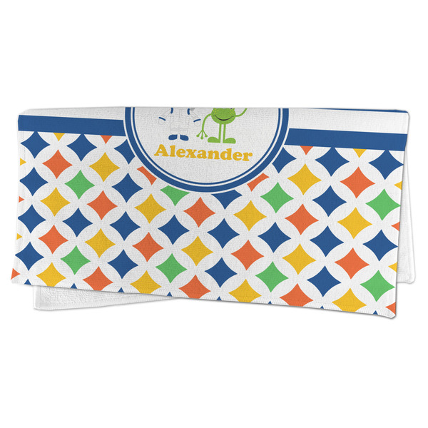 Boy's Astronaut Microfiber Dish Rag - FOLDED (half)