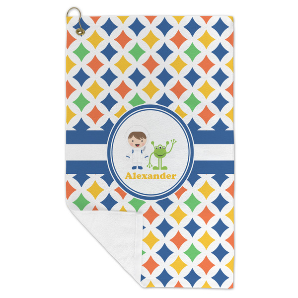 Boy's Astronaut Microfiber Golf Towels - FOLD