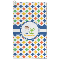 Boy's Astronaut Microfiber Golf Towel - Large (Personalized)