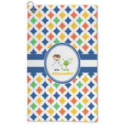 Boy's Astronaut Microfiber Golf Towel - Large (Personalized)