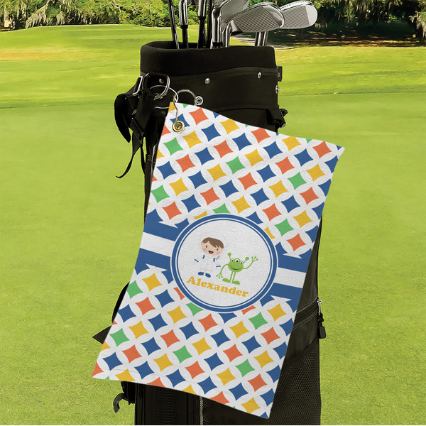 Boy's Astronaut Microfiber Golf Towels - Small - LIFESTYLE