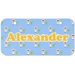 Boy's Astronaut Mini/Bicycle License Plate (2 Holes) (Personalized)