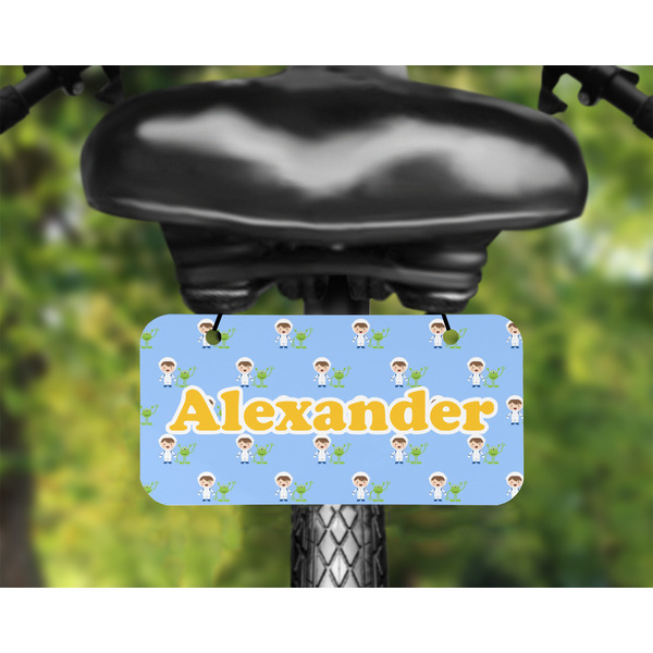 Boy's Astronaut Mini License Plate on Bicycle - LIFESTYLE Two holes