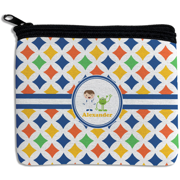 Custom Boy's Astronaut Rectangular Coin Purse (Personalized)