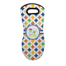 Boy's Astronaut Neoprene Oven Mitt w/ Name or Text