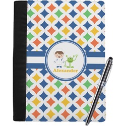 Boy's Astronaut Notebook Padfolio - Large w/ Name or Text