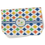 Boy's Astronaut Burp Cloth - Fleece w/ Name or Text