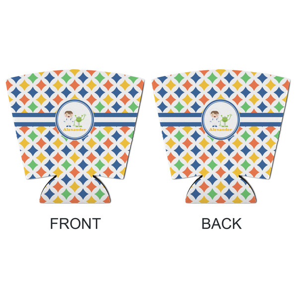 Boy's Astronaut Party Cup Sleeves - with bottom - APPROVAL