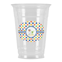 Boy's Astronaut Party Cups - 16oz (Personalized)