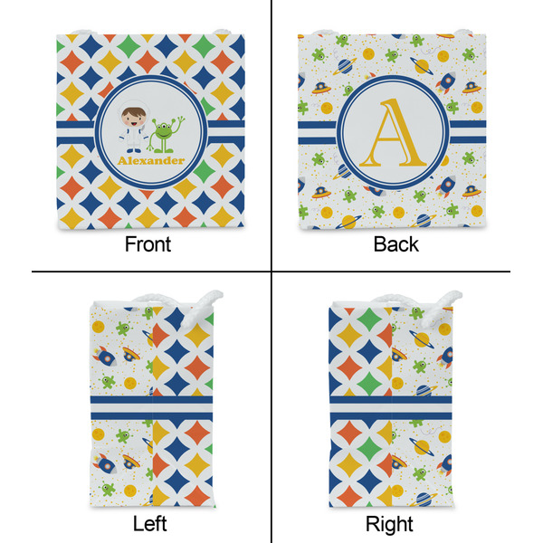 Boy's Astronaut Party Favor Gift Bag - Gloss - Approval