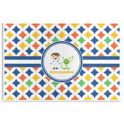 Boy's Astronaut Disposable Paper Placemats (Personalized)