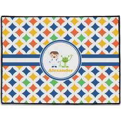 Boy's Astronaut Door Mat (Personalized)