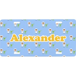 Boy's Astronaut Front License Plate (Personalized)