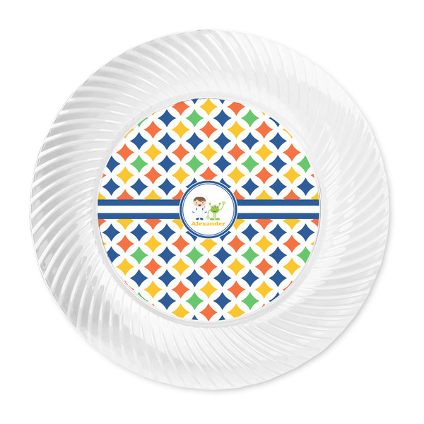 Boy's Astronaut Plastic Party Dinner Plates - Approval