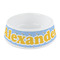 Boy's Astronaut Plastic Dog Bowl - Small (Personalized)