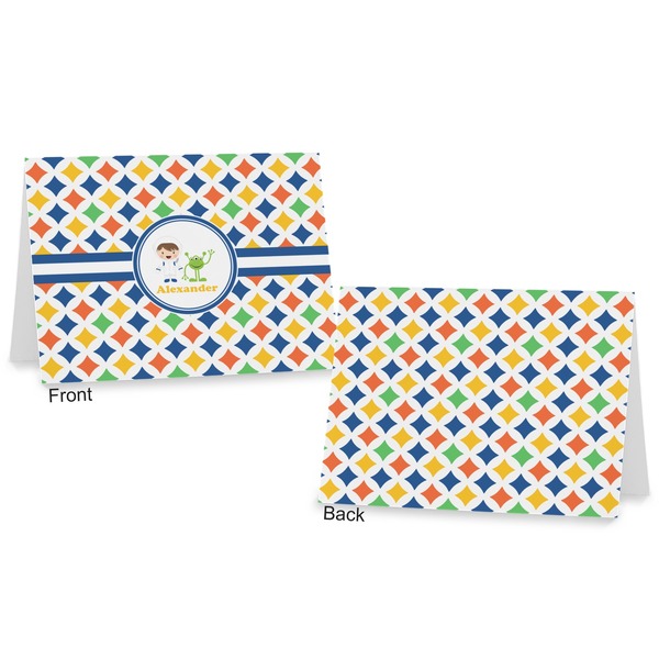 Boy's Astronaut Postcard - Front and Back