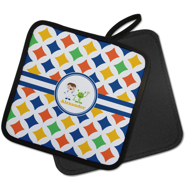 Boy's Astronaut Pot Holders - PARENT MAIN