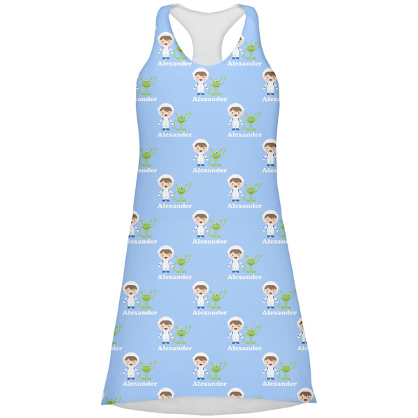 Custom Boy's Astronaut Racerback Dress - Small (Personalized)