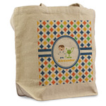 Boy's Astronaut Reusable Cotton Grocery Bag (Personalized)