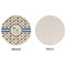 Boy's Astronaut Round Linen Placemats - APPROVAL (single sided)