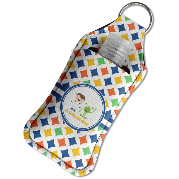 Boy's Astronaut Sanitizer Holder Keychain - Large in Case