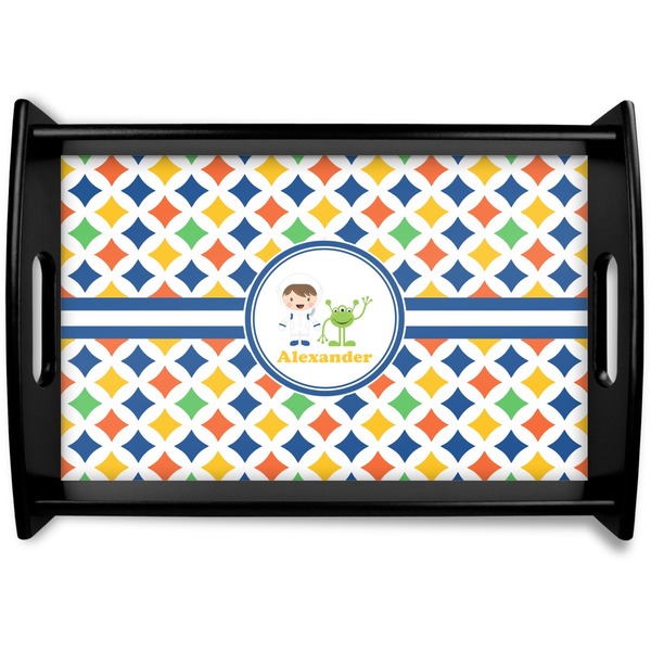 Custom Boy's Astronaut Wooden Tray (Personalized)