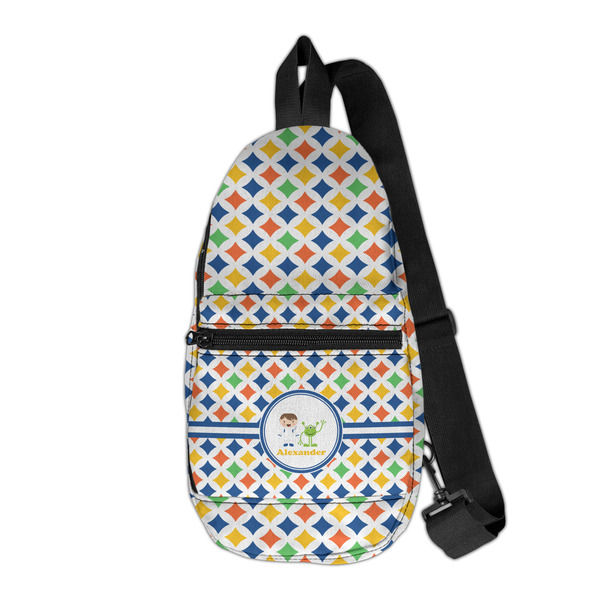 Custom Boy's Astronaut Sling Bag (Personalized)