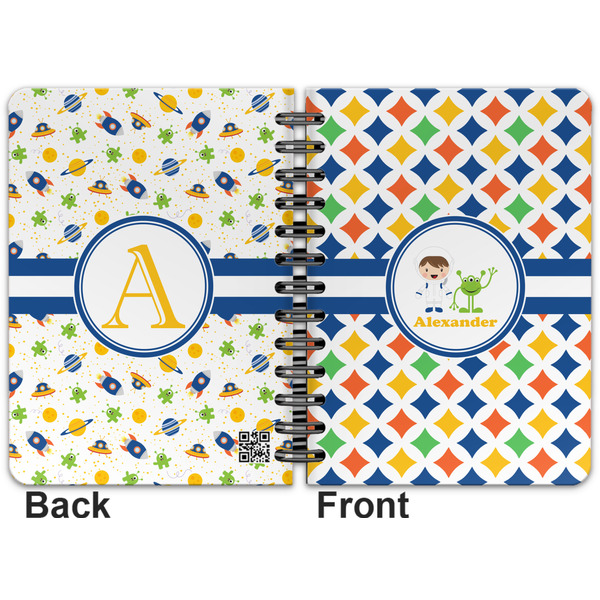 Boy's Astronaut Spiral Journal 5 x 7 - Apvl