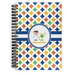Boy's Astronaut Spiral Notebook (Personalized)