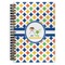 Boy's Astronaut Spiral Journal Large - Front View
