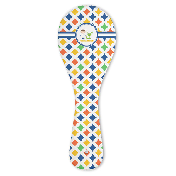 Custom Boy's Astronaut Ceramic Spoon Rest (Personalized)