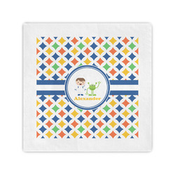 Boy's Astronaut Cocktail Napkins (Personalized)