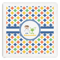 Boy's Astronaut Paper Dinner Napkins (Personalized)