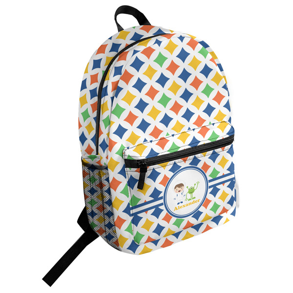 Custom Boy's Astronaut Student Backpack (Personalized)