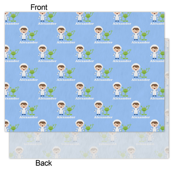 Boy's Astronaut Tissue Paper - Heavyweight - Medium - Front & Back
