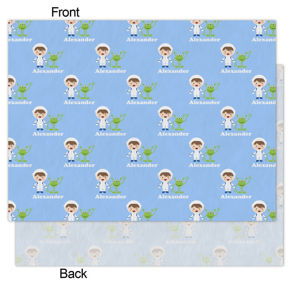 Boy's Astronaut Tissue Paper - Lightweight - Medium - Front & Back