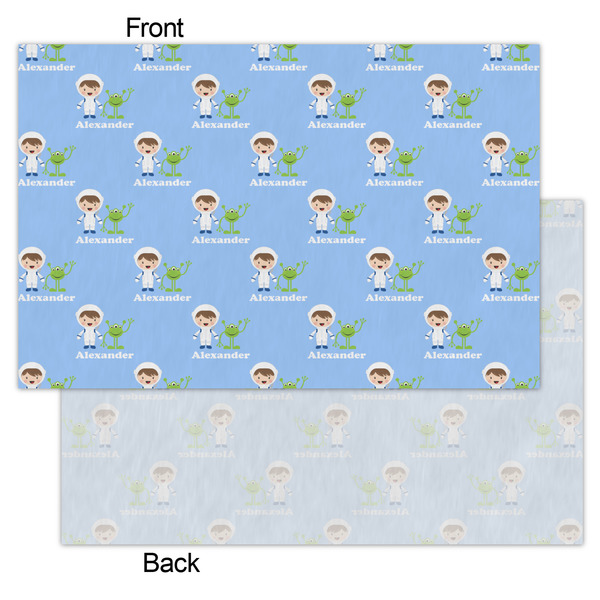 Boy's Astronaut Tissue Paper - Lightweight - Small - Front & Back