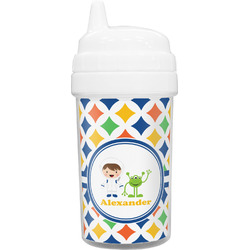 Boy's Astronaut Toddler Sippy Cup (Personalized)