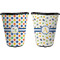 Boy's Astronaut Trash Can Black - Front and Back - Apvl