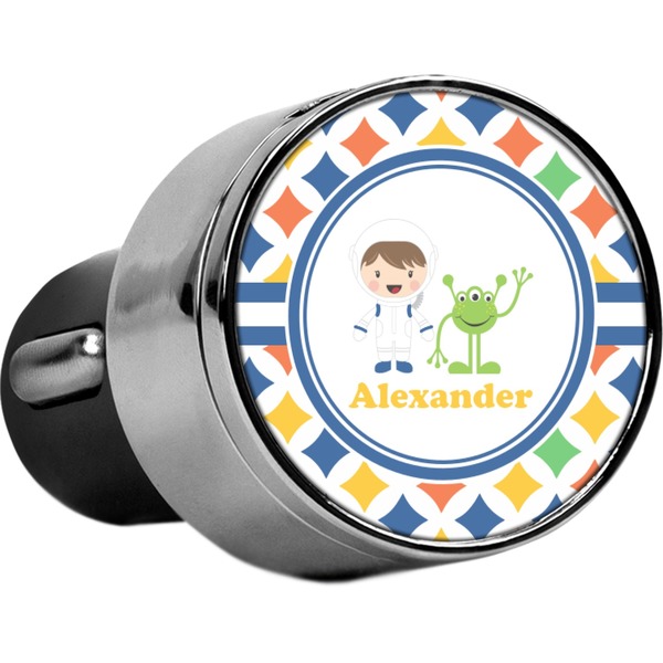Custom Boy's Astronaut USB Car Charger (Personalized)