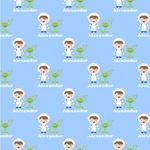 Boy's Astronaut Wallpaper & Surface Covering (Peel & Stick 24"x 24" Sample)