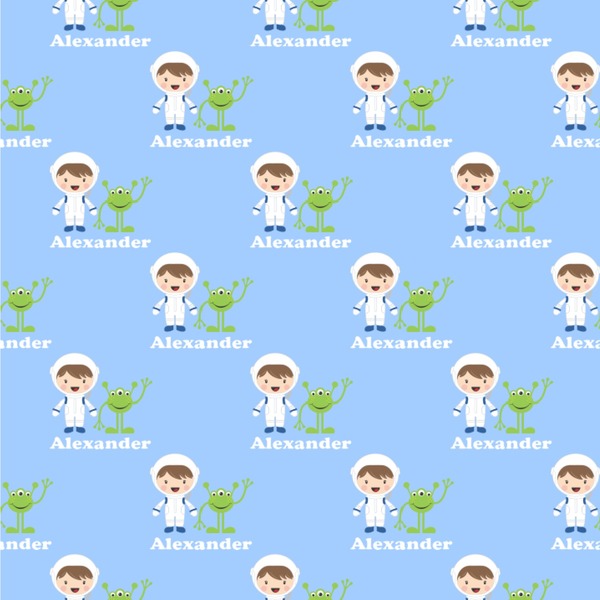 Boy's Astronaut Wallpaper Square
