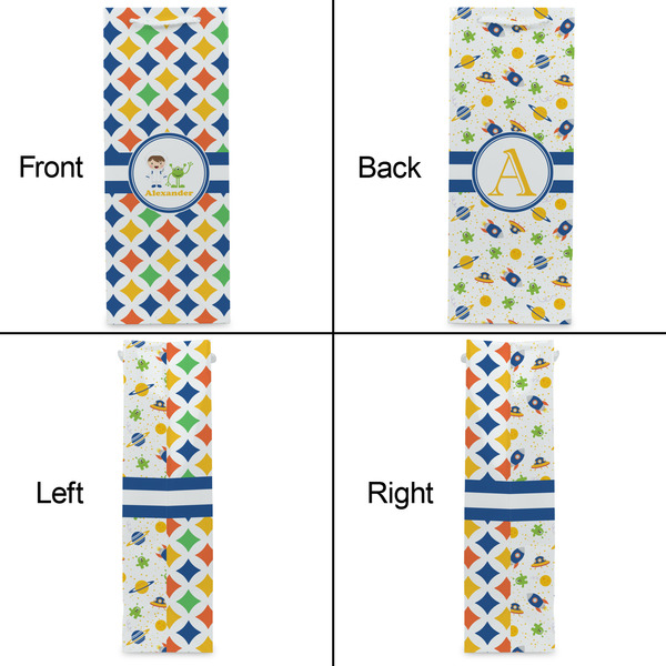 Boy's Astronaut Wine Gift Bag - Gloss - Approval